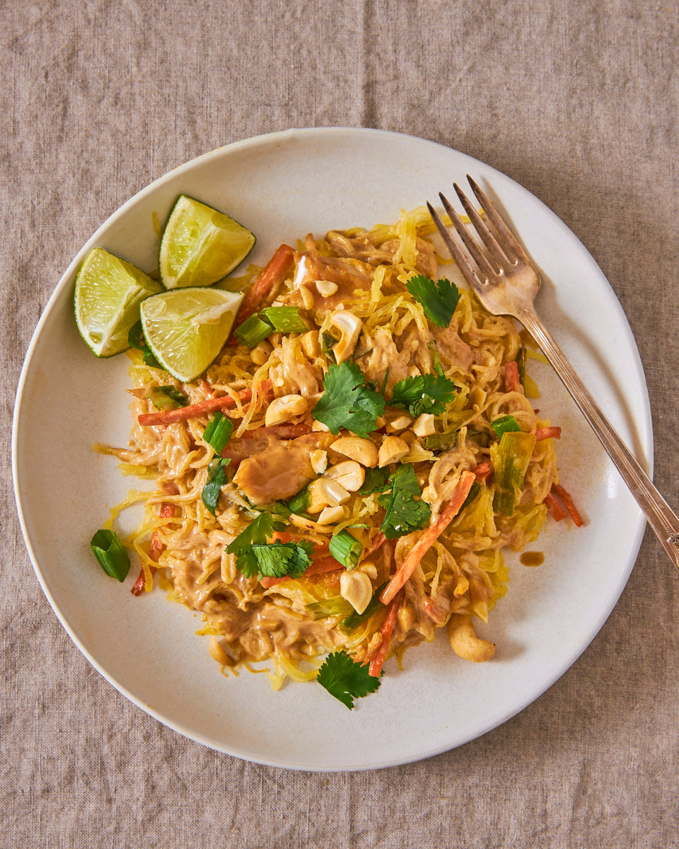 Creamy Sesame Spaghetti Squash &ndash; SideDish