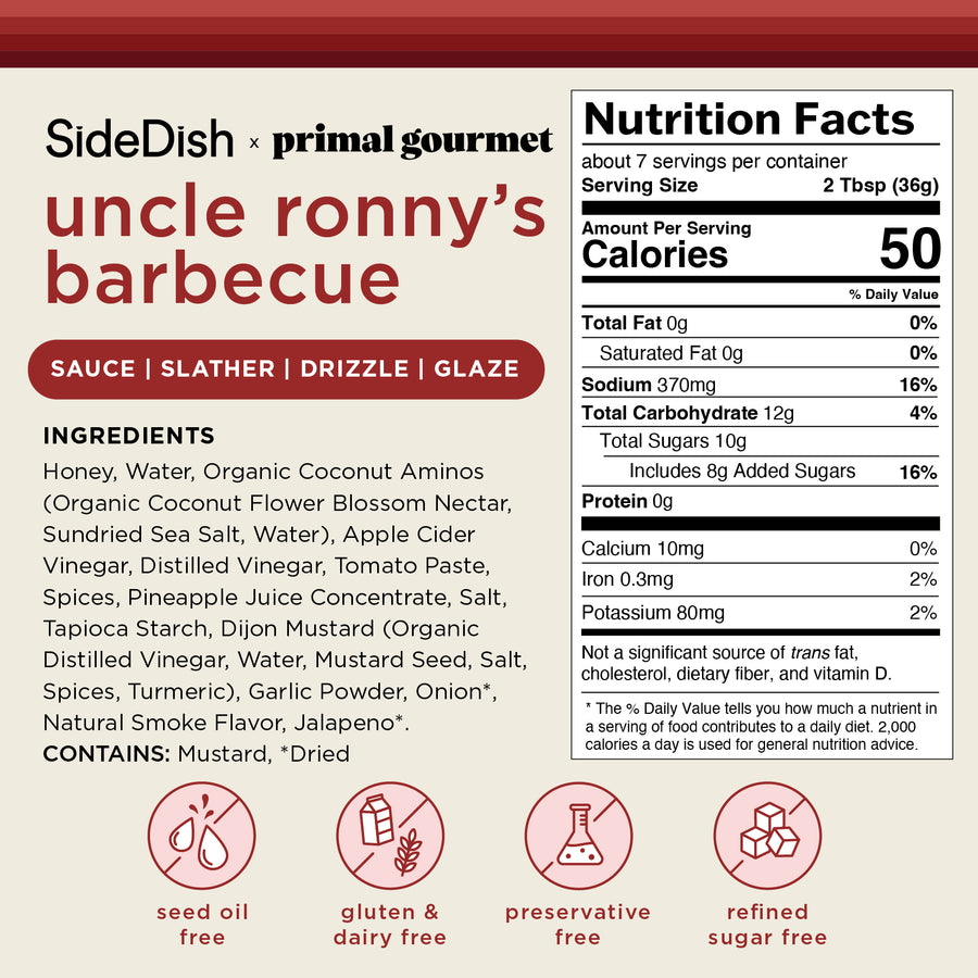 Uncle Ronny's BBQ Sauce | 3 Pack