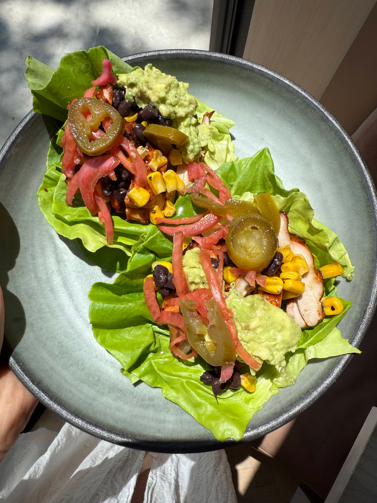 BBQ Chicken Lettuce Wraps