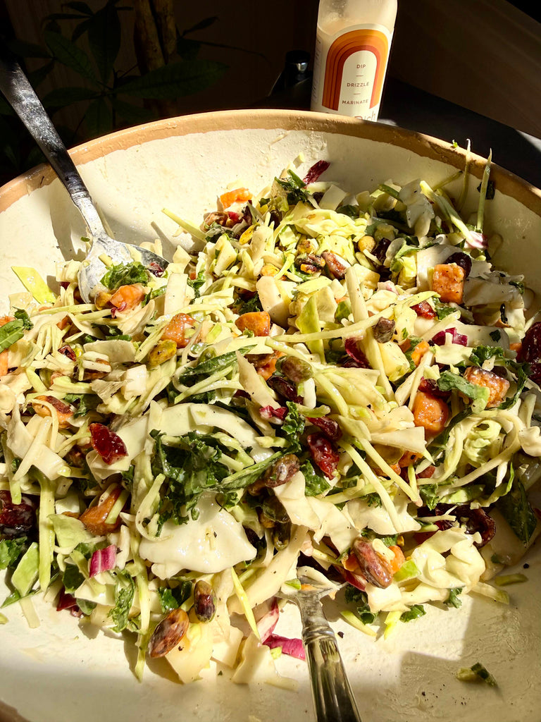 Fall Kale Crunch Salad