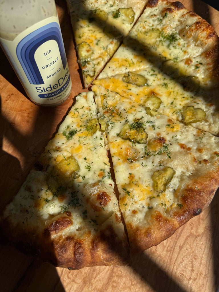Pickle Pizza with Classic Ranch