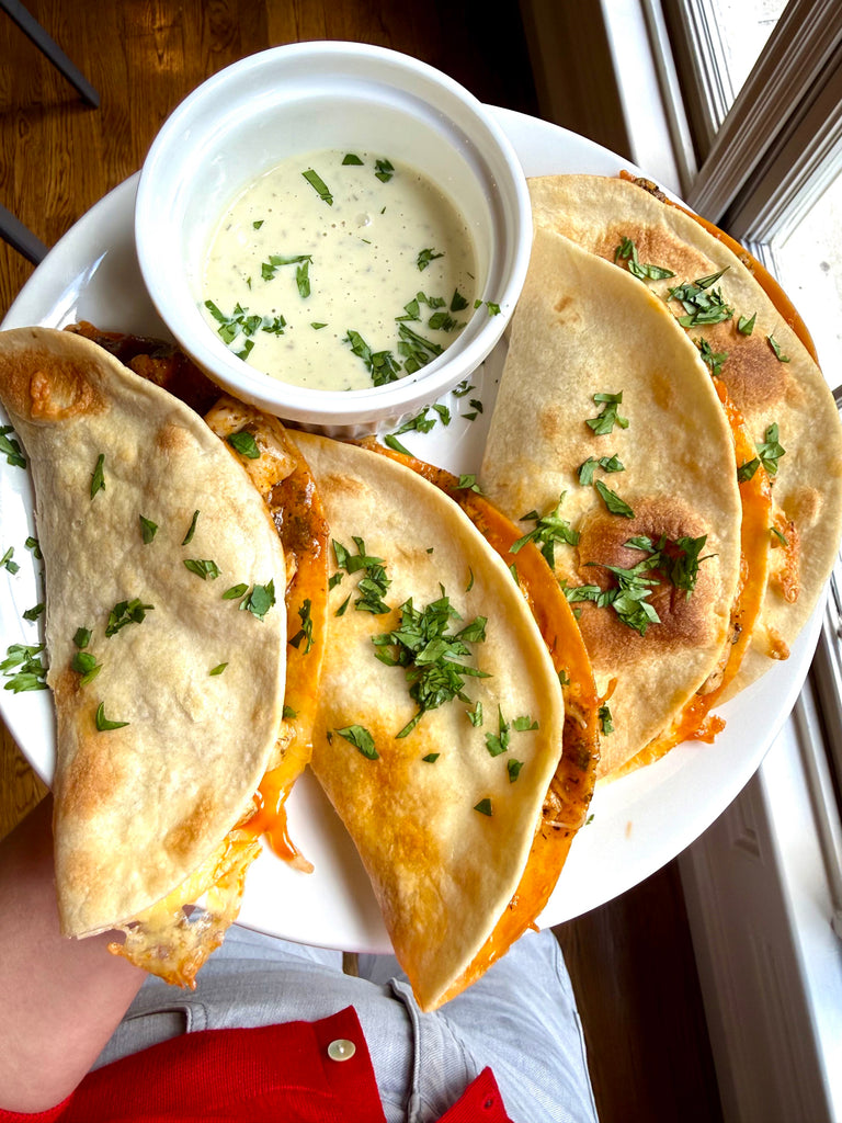 Buffalo Crispy Chicken Tacos