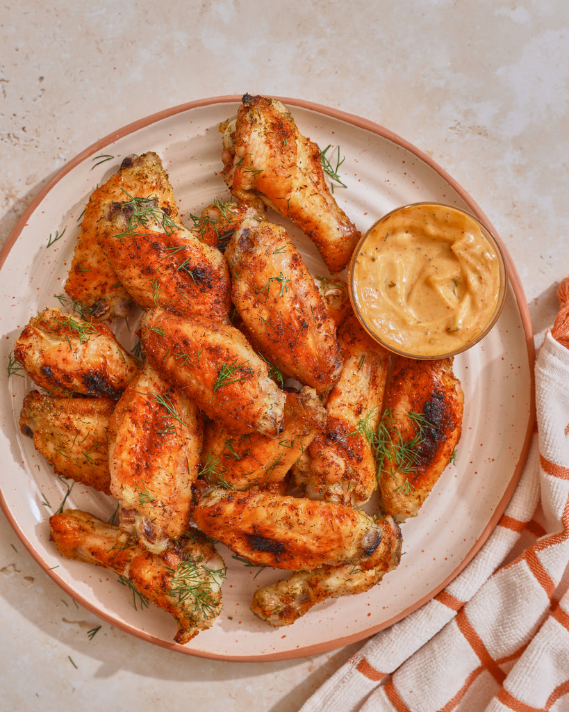 Zesty Wings with Chipotle Ranch