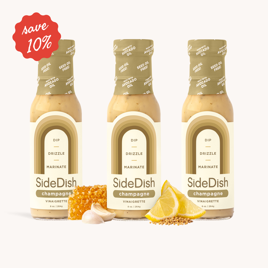 Champagne Vinaigrette | SideDish by Alex Snodgrass Champagne Vinaigrette | SideDish by Alex Snodgrass