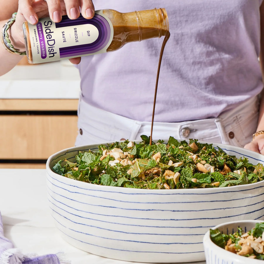 Creamy Sesame Dressing | SideDish by Alex Snodgrass Creamy Sesame Dressing | SideDish by Alex Snodgrass