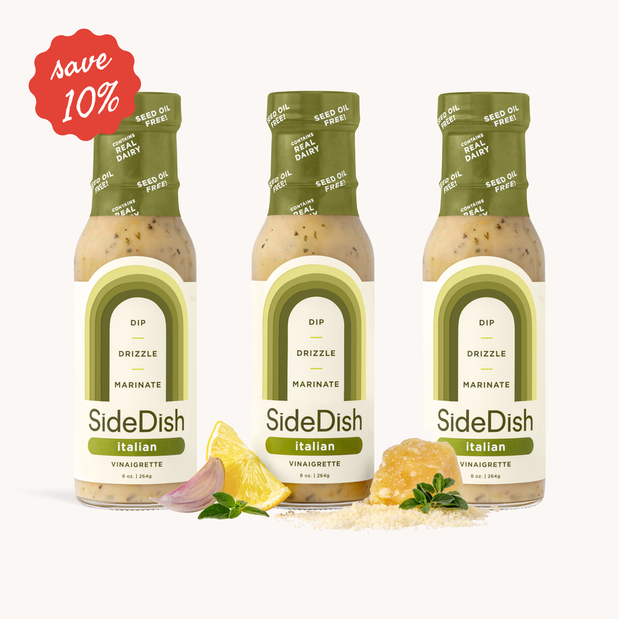 Italian Vinaigrette | SideDish by Alex Snodgrass Italian Vinaigrette | SideDish by Alex Snodgrass