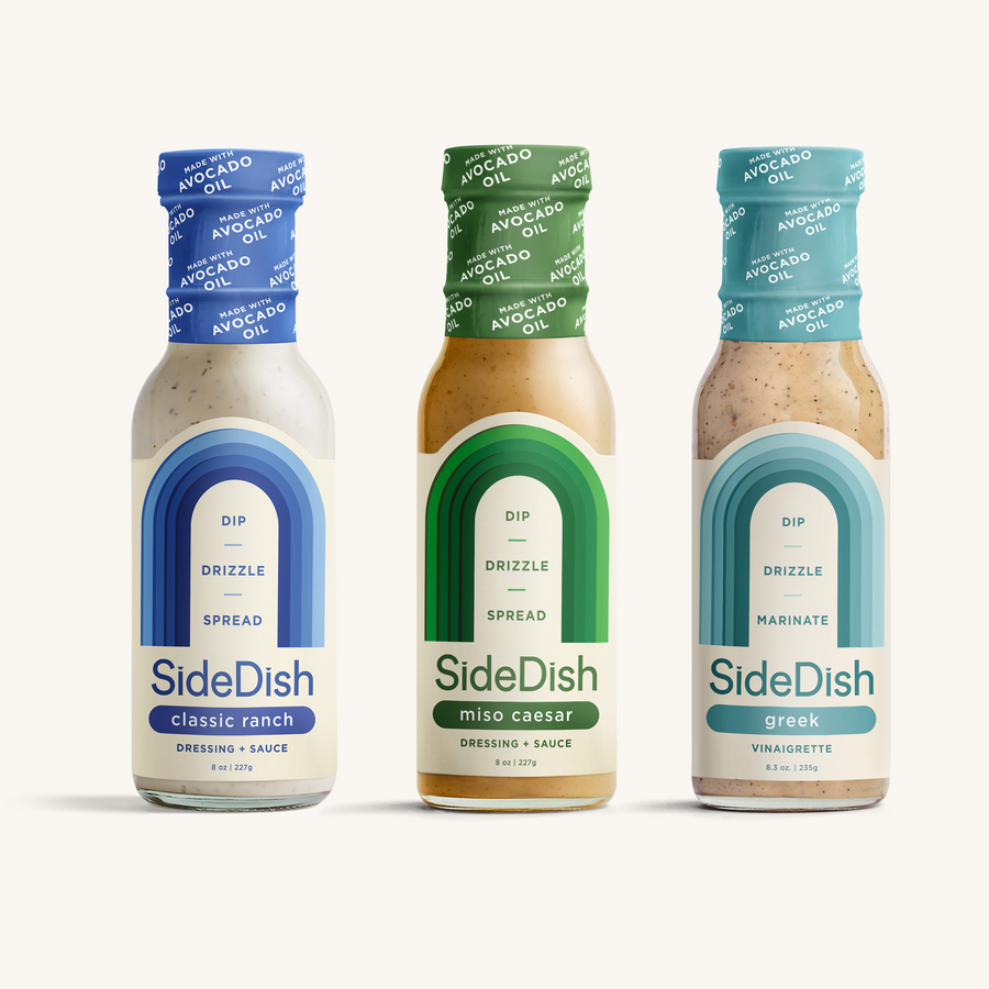 The Classics | 3 Pack | Classic Ranch, Miso Caesar, Greek Vinaigrette