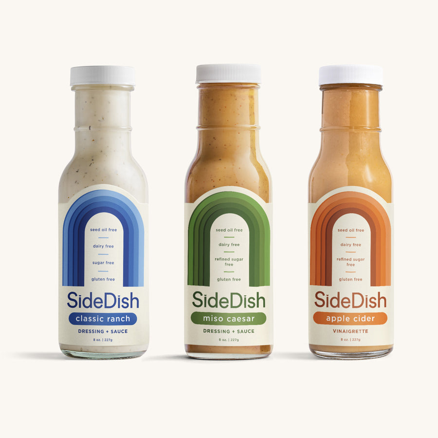 Seasonal Faves | 3 Pack | Classic Ranch, Miso Caesar, Apple Cider Vinaigrette